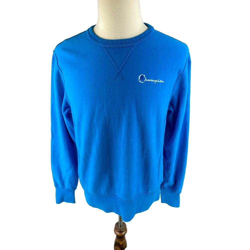 Champion x Todd Snyder Crewneck Sweatshirt Mens M Cobalt Blue Canada